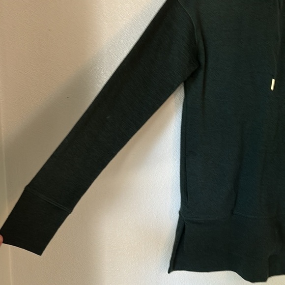 Forest Green Cowl Neck Sweater with Pockets XS - Picture 2 of 6